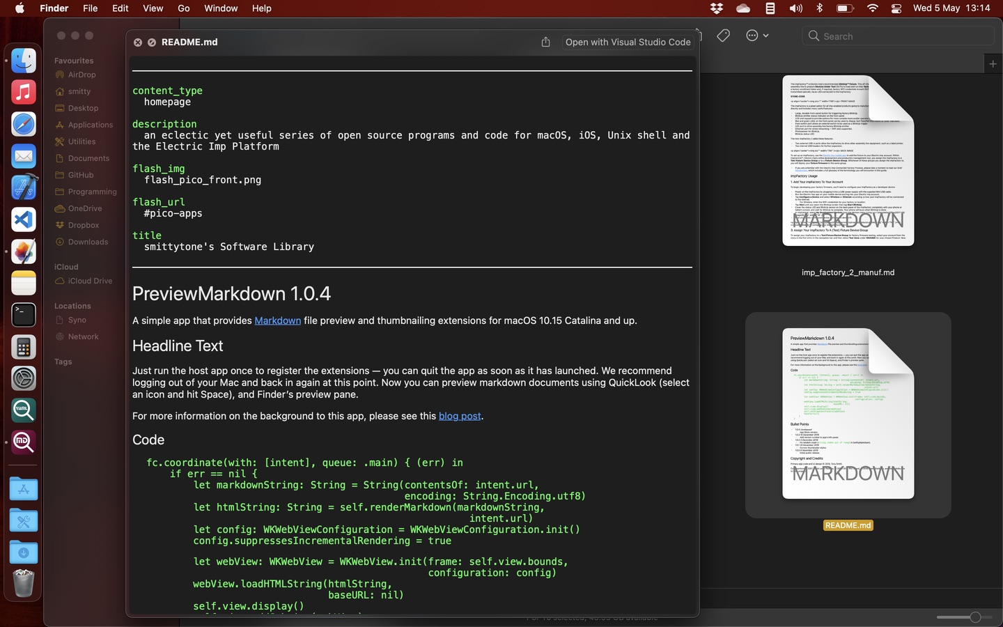PreviewMarkdown 1.4.6 screenshot
