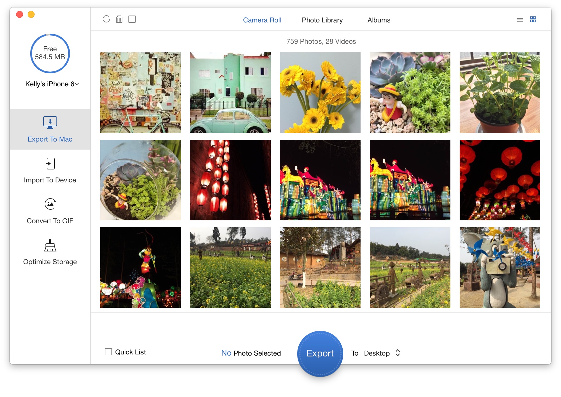 PrimoPhoto 1.5.1 screenshot