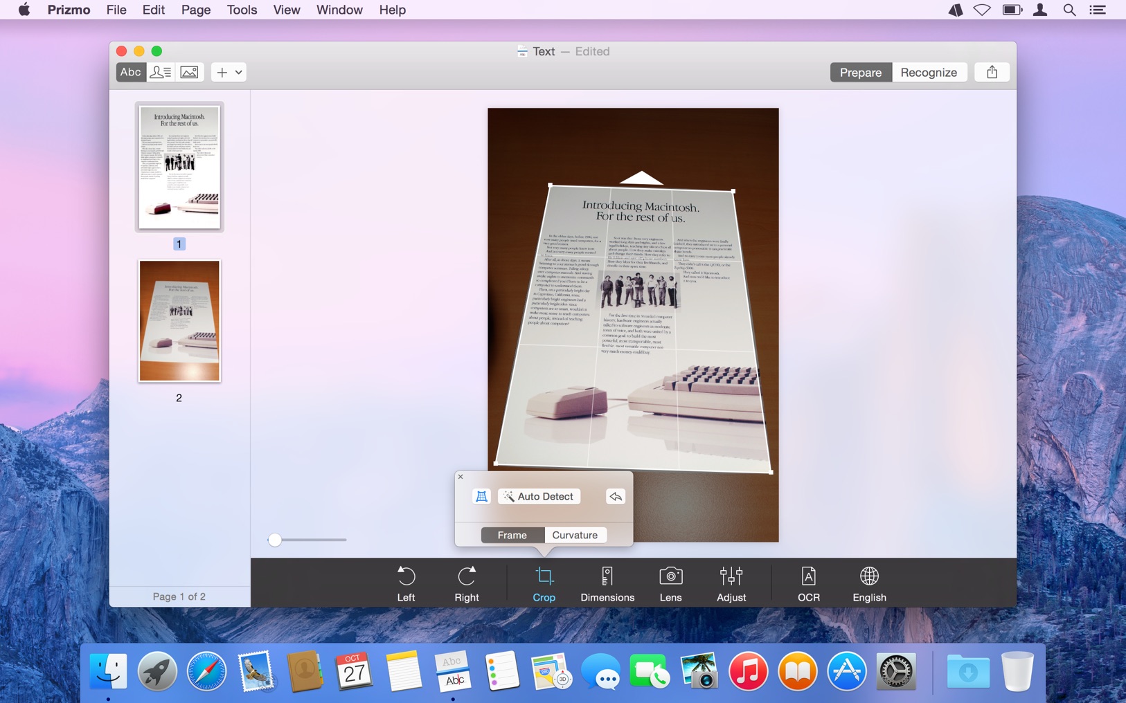 Prizmo 5.0.2 screenshot