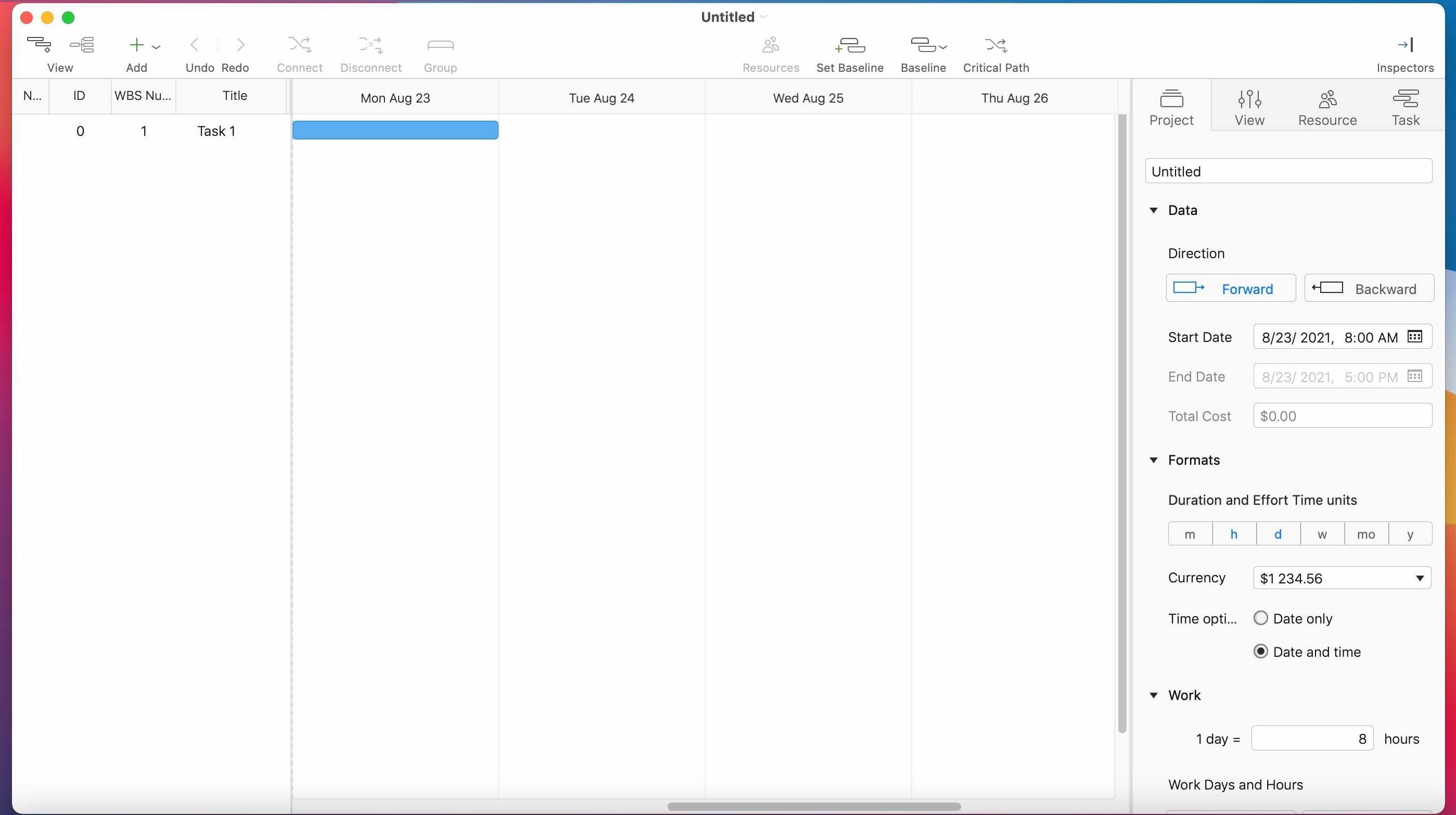 Project Office Pro 10.10 screenshot