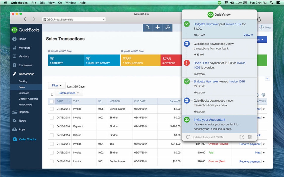 QuickBooks 2024 v23.1.10 R11.1 screenshot