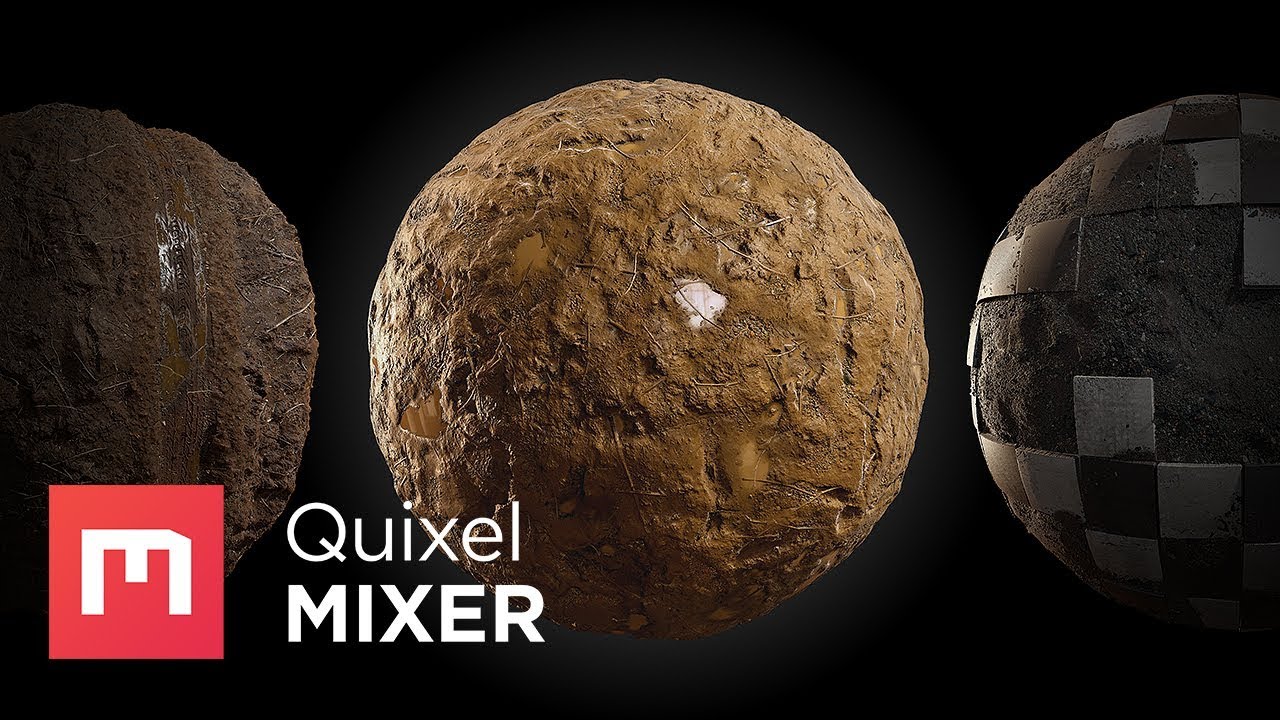 Quixel Mixer 2018.2.1 – Create photorealistic materials with powerful texture mixing and painting controls. screenshot