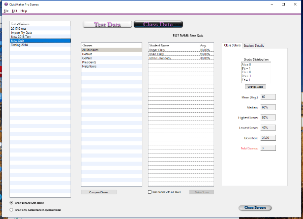 QuizMaker Pro 2018.2.0 – Create custom classroom quizzes. screenshot
