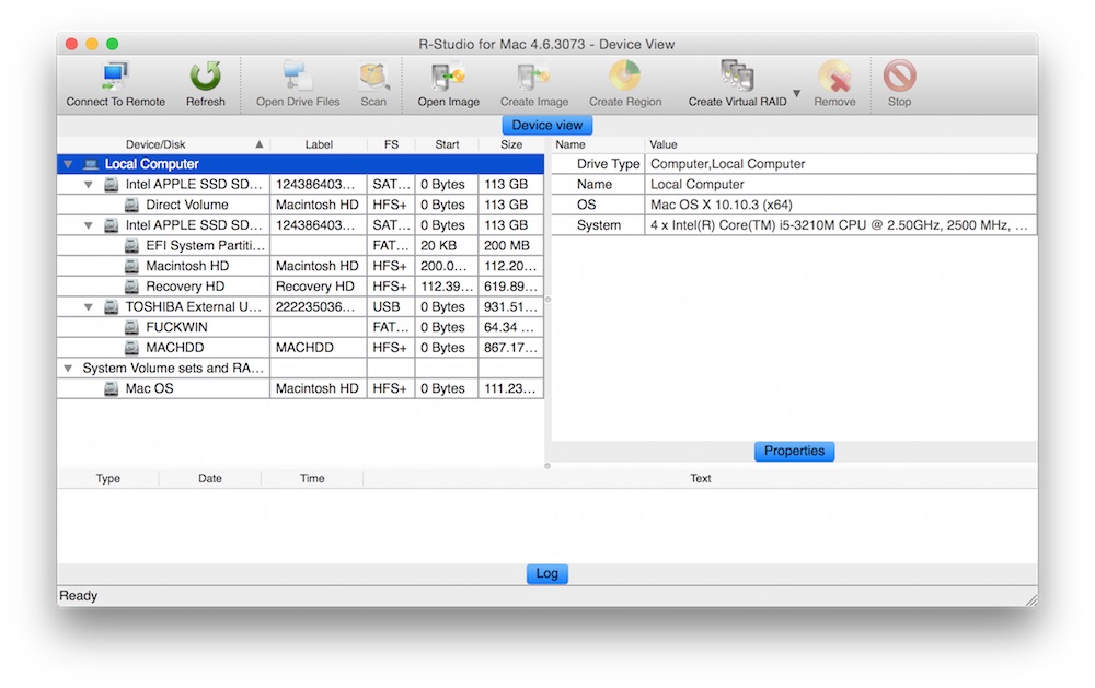 R-Studio 7.5.191689 screenshot