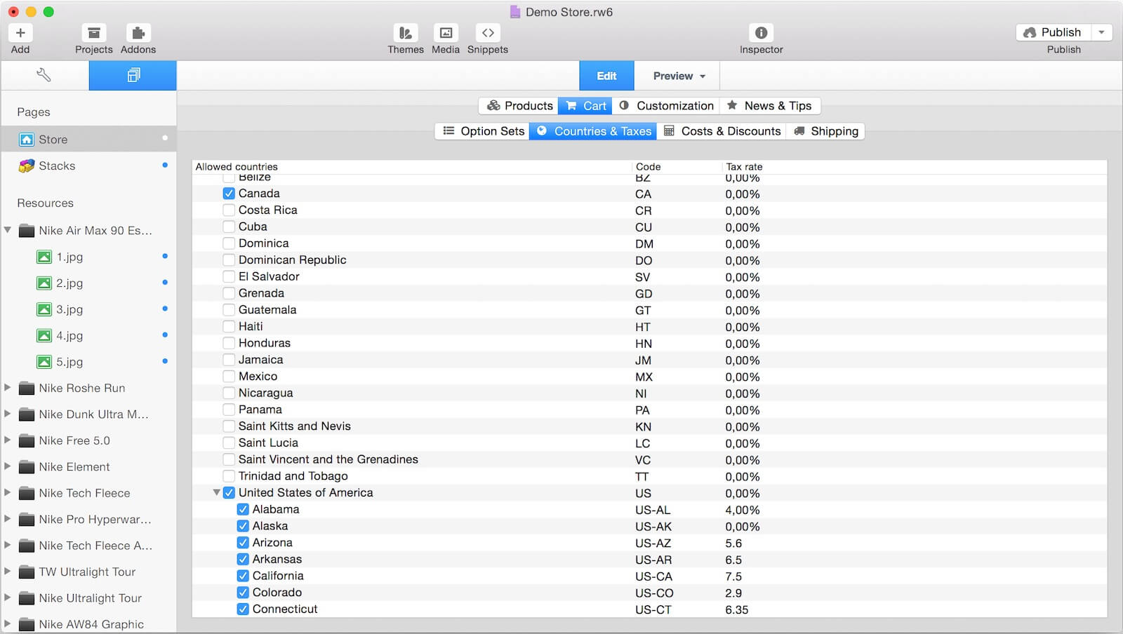 RapidCart Pro 5.0.4 screenshot