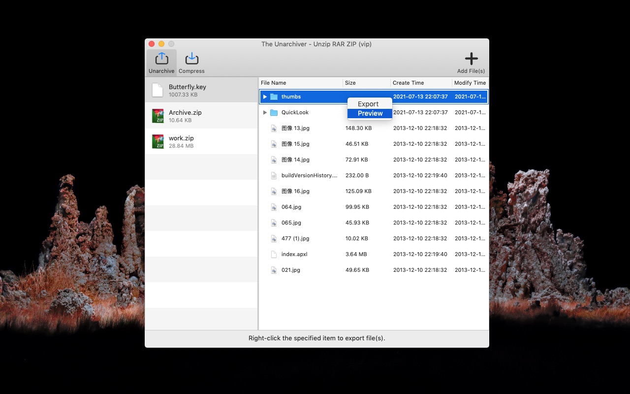 RAR Unarchiver – Unzip RAR ZIP 3.5.5 screenshot
