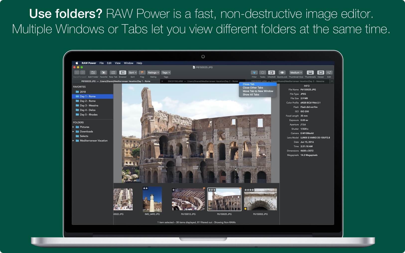 RAW Power 3.5.6 screenshot