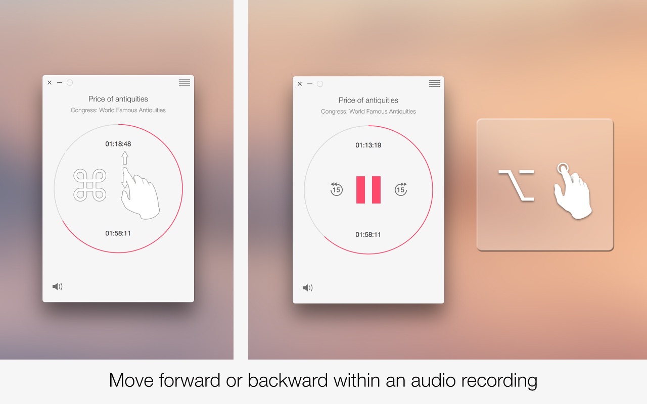 Recordam 1.3.3 – One-click audio recording. screenshot