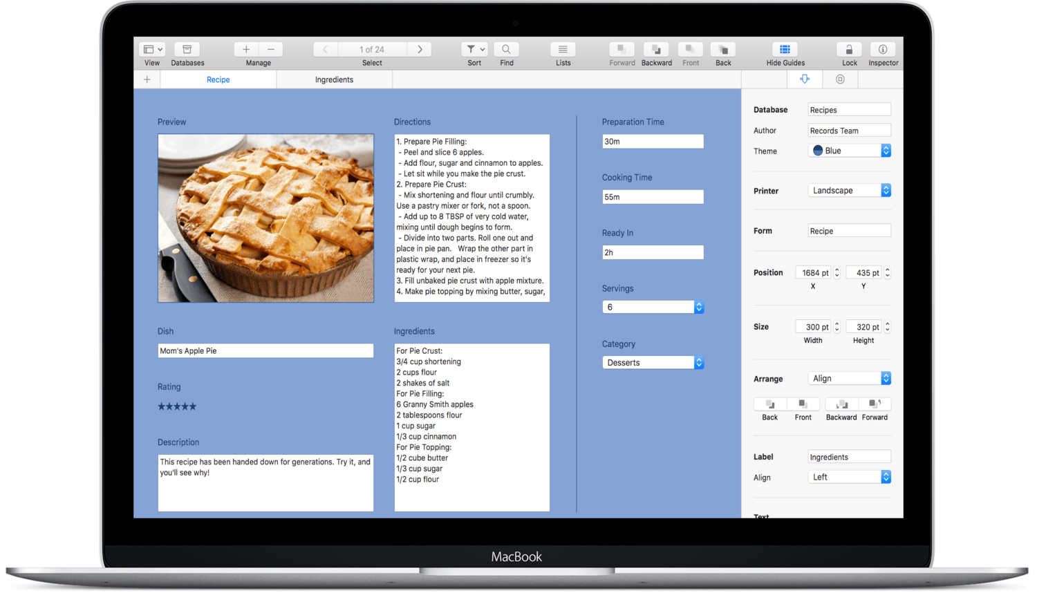 Records 1.6.13 screenshot