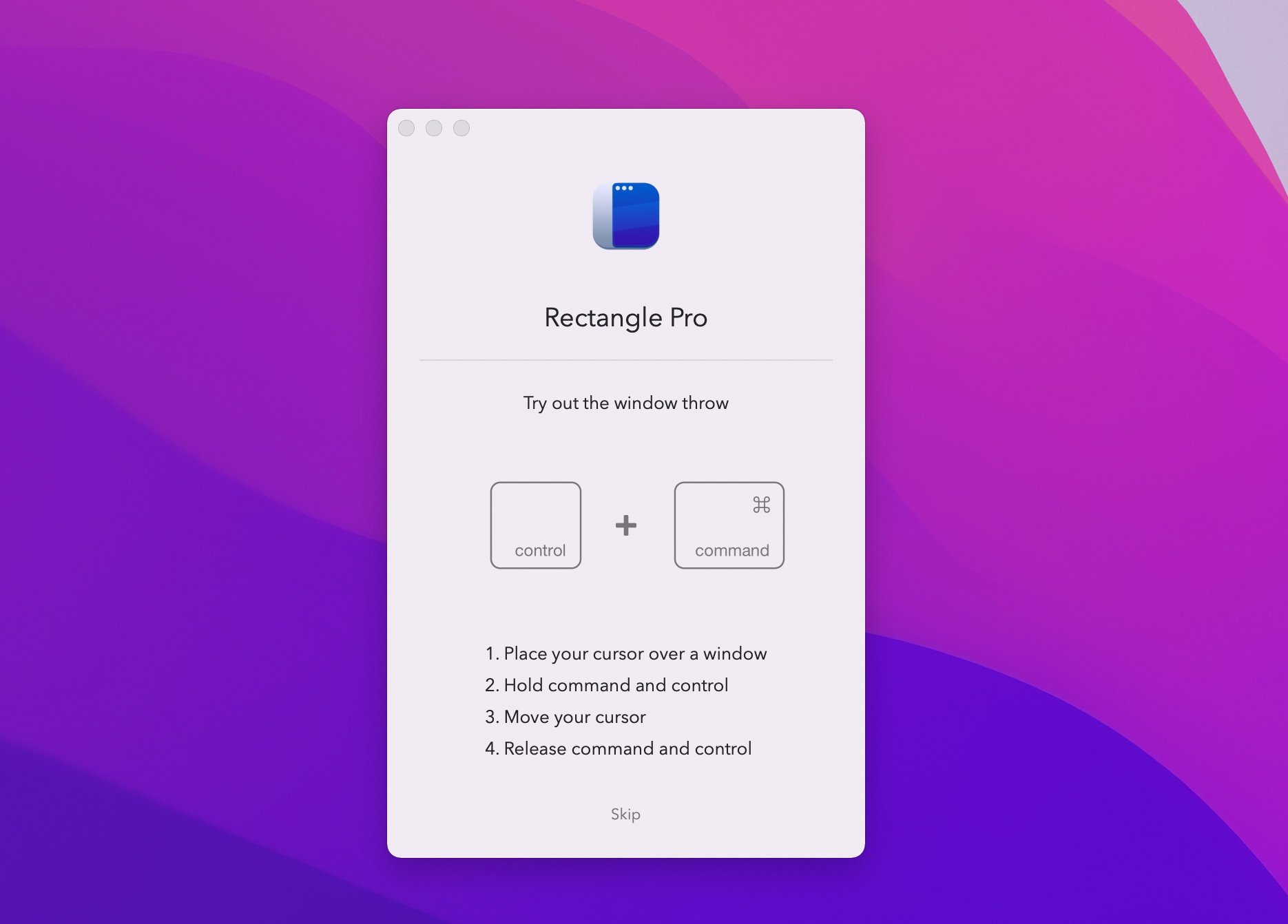 Rectangle Pro 3.90 screenshot
