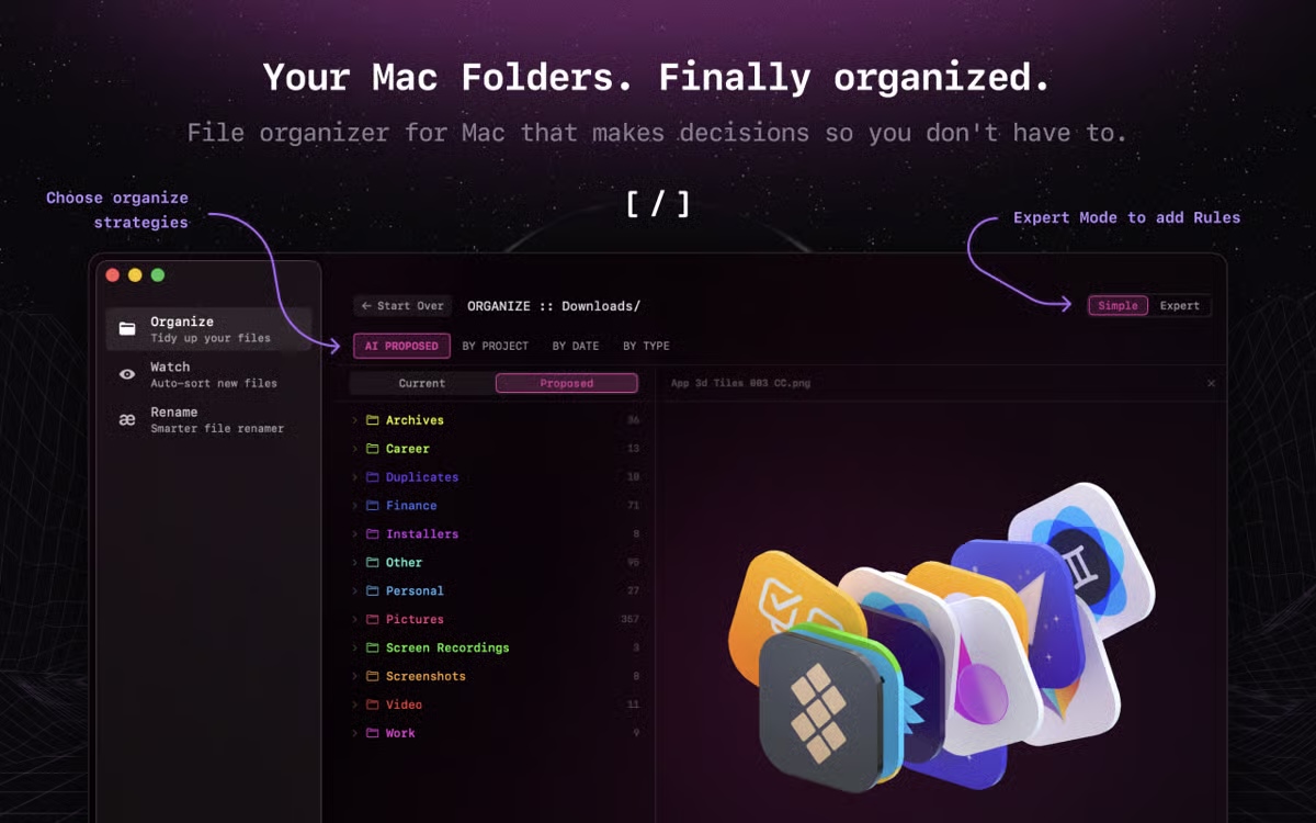 Refolder 1.0.17 screenshot