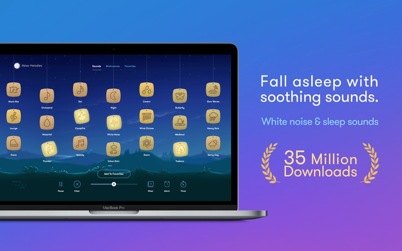 Relax Melodies 6.0.1 – Personalized relaxation and sleep assistance. screenshot