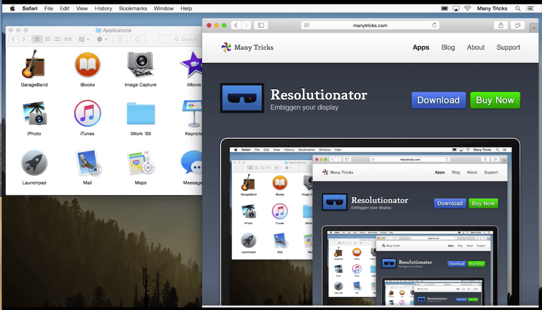 Resolutionator 2.4.0 screenshot