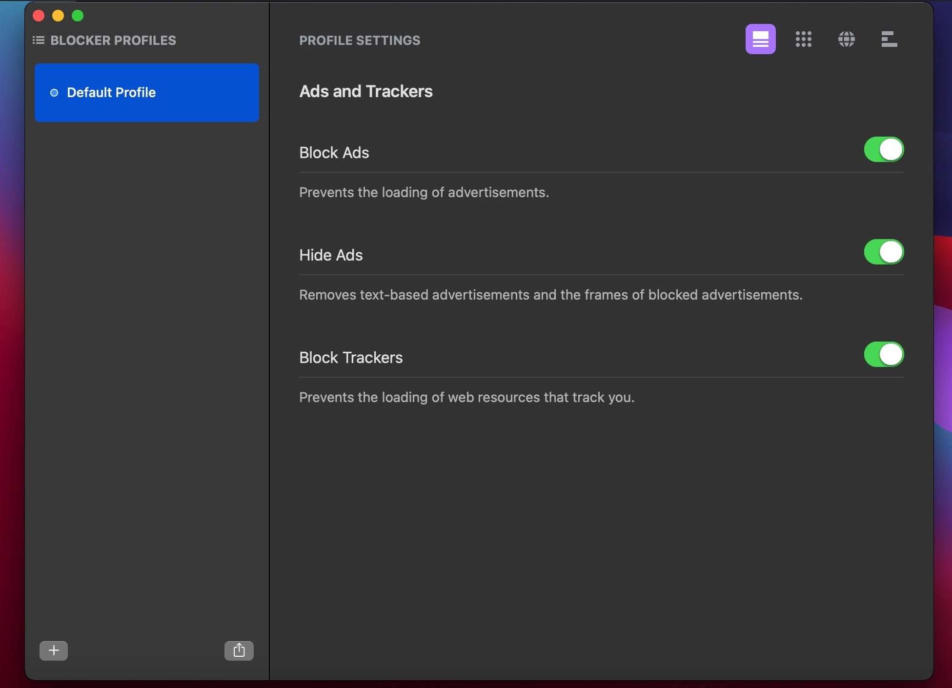 Roadblock – Content Blocker 1.9 screenshot