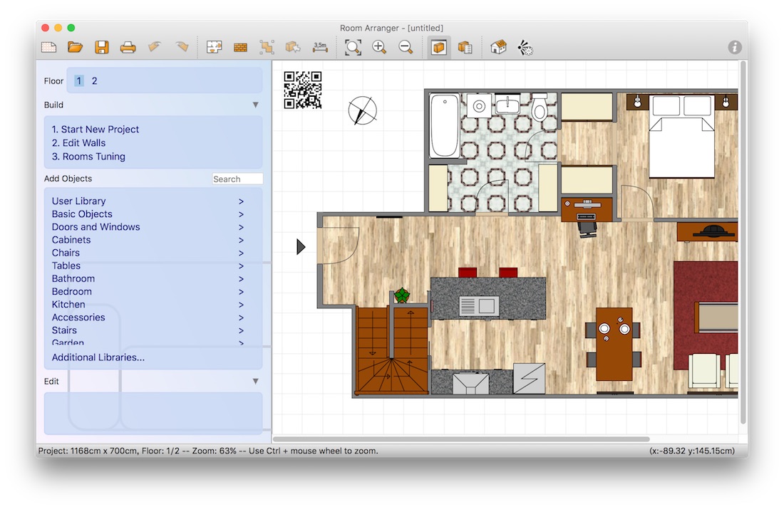 Room Arranger 10.3.4 screenshot