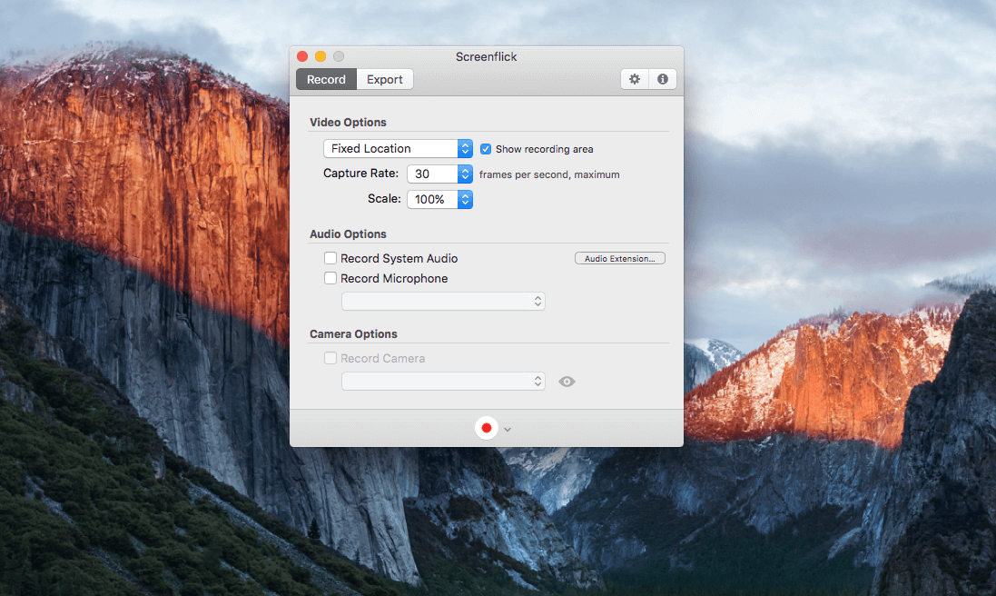 Screenflick 3.3.3 screenshot