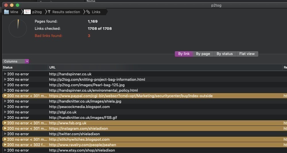 Scrutiny 7.6.6 – Suite of Web optimization tools. screenshot