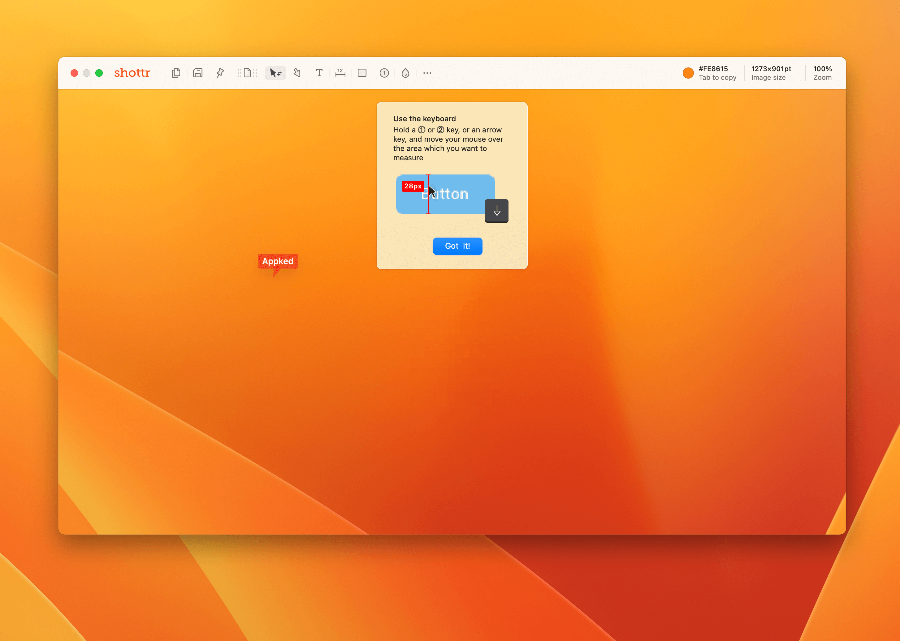 Shottr 1.7.2 screenshot