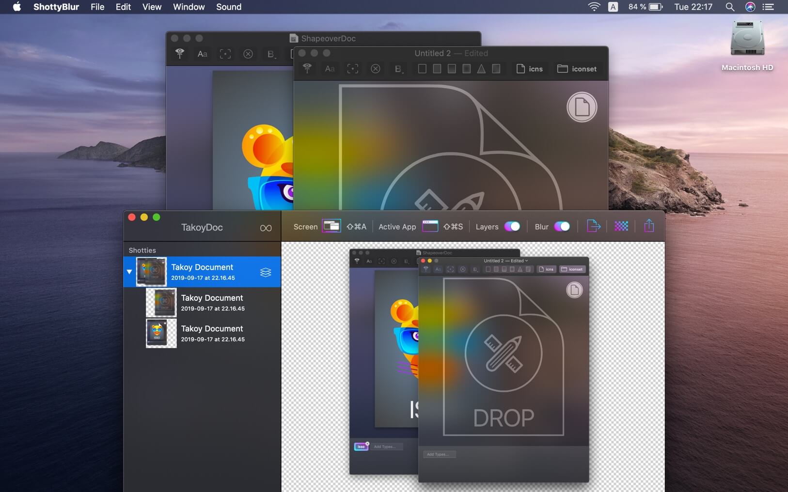 ShottyBlur 1.4 screenshot