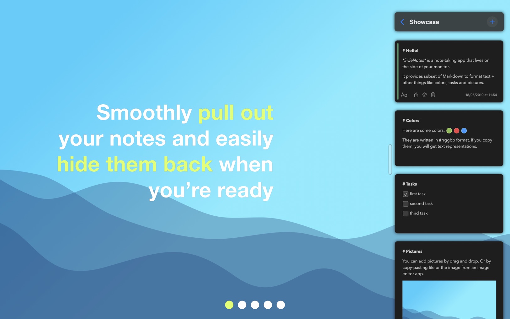 SideNotes 1.6.3 screenshot