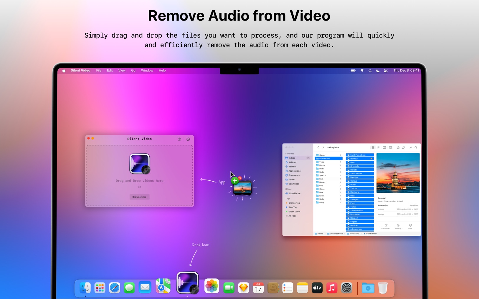 Silent Video 1.0.0 screenshot