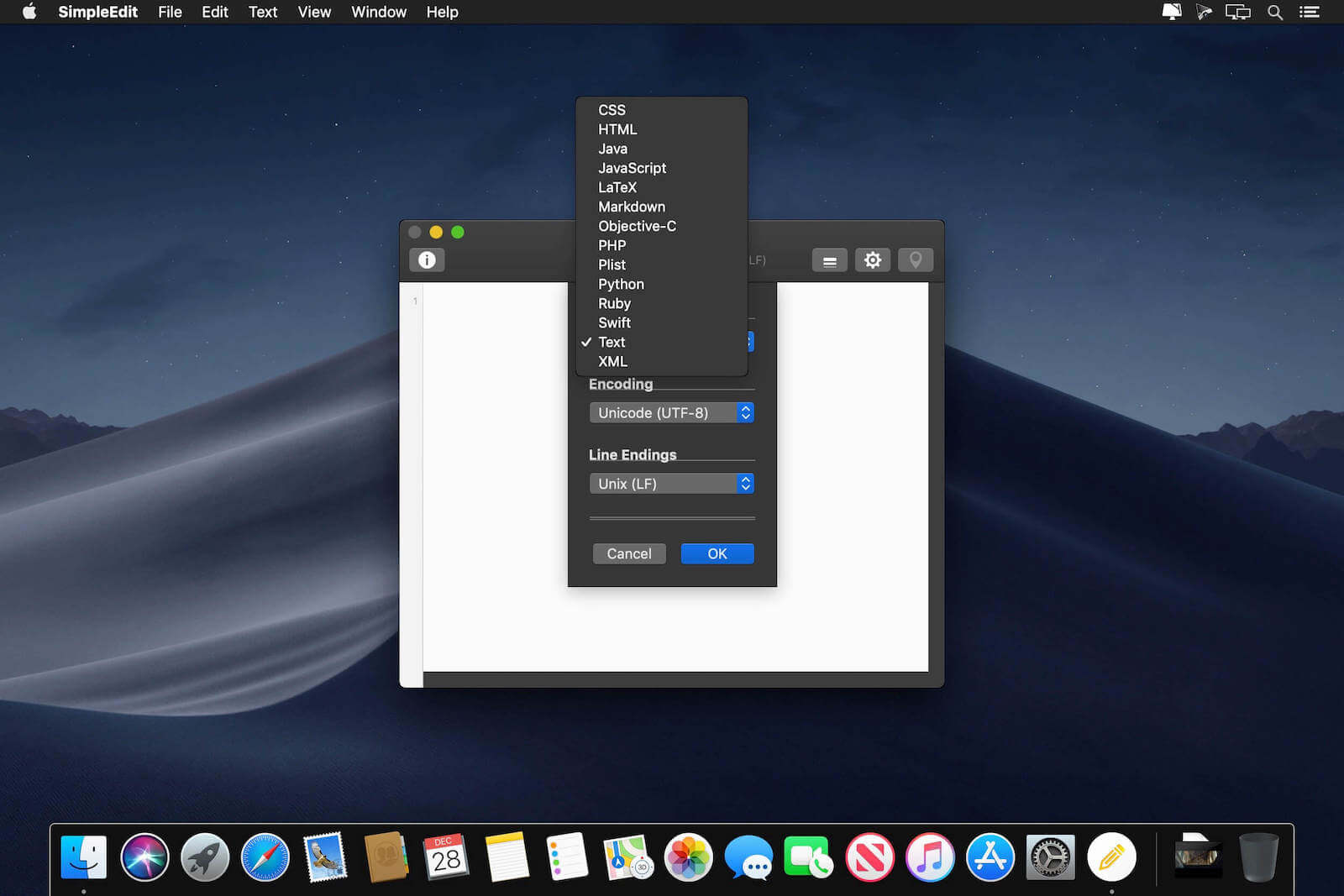 SimpleEdit 1.6 screenshot