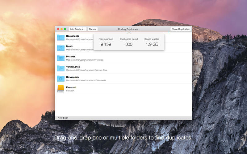 Singlemizer 4.7.0 – Remove duplicate files from your Mac. screenshot