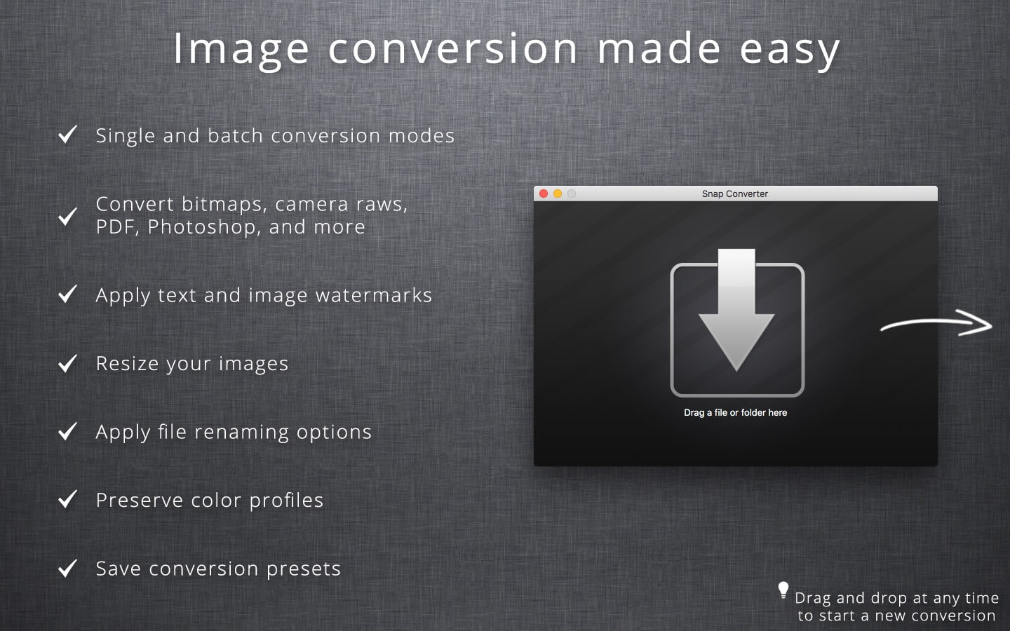 Snap Converter 3.0.1 screenshot