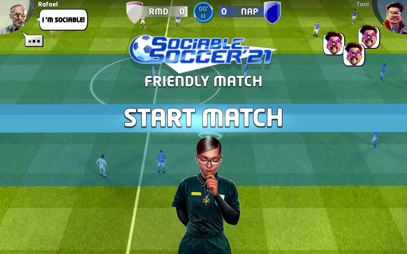 Sociable Soccer 2020 v2.5.7 screenshot