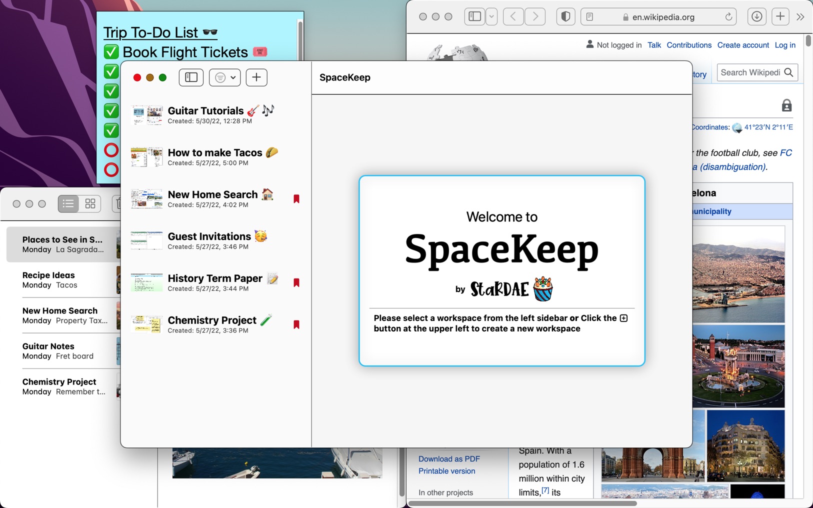 SpaceKeep 1.0.2 screenshot