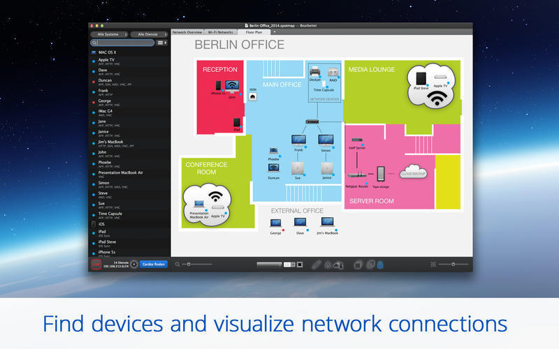 Spot Maps 1.3.2 – Map your network. screenshot