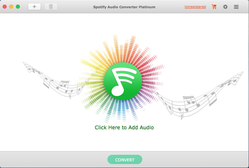 Spotify Audio Converter Platinum 1.2.0 – Convert Spotify audio tracks to common audio files. screenshot