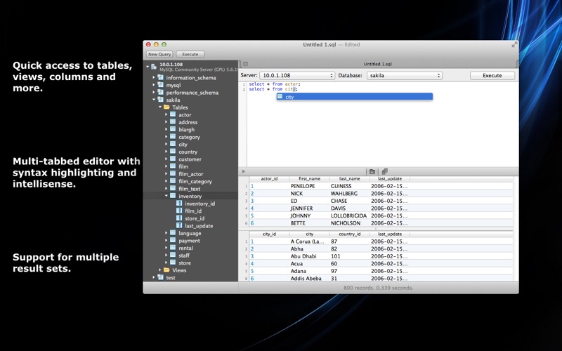 SQLPro for MySQL 2024.30 screenshot