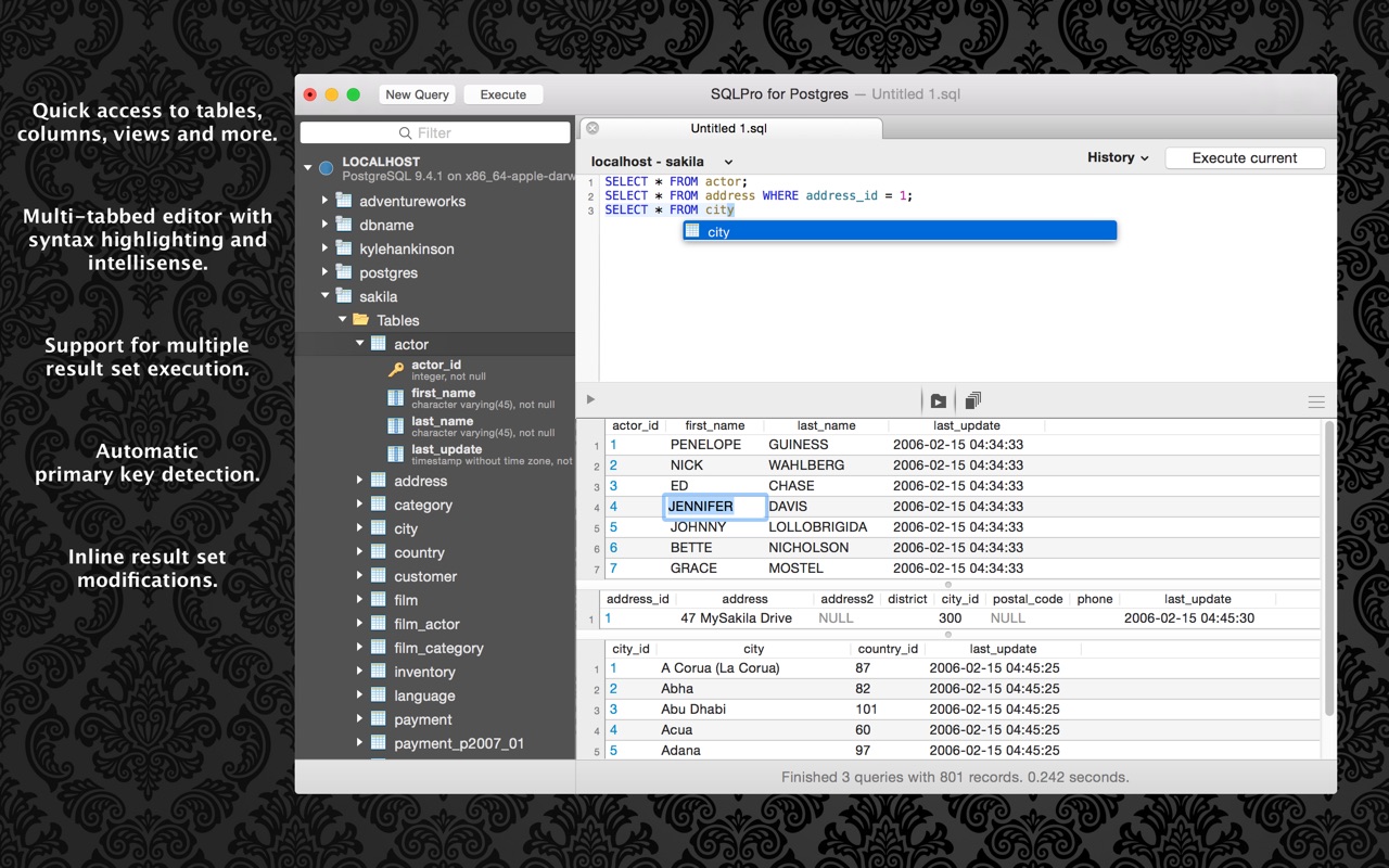 SQLPro for Postgres 2025.05 screenshot