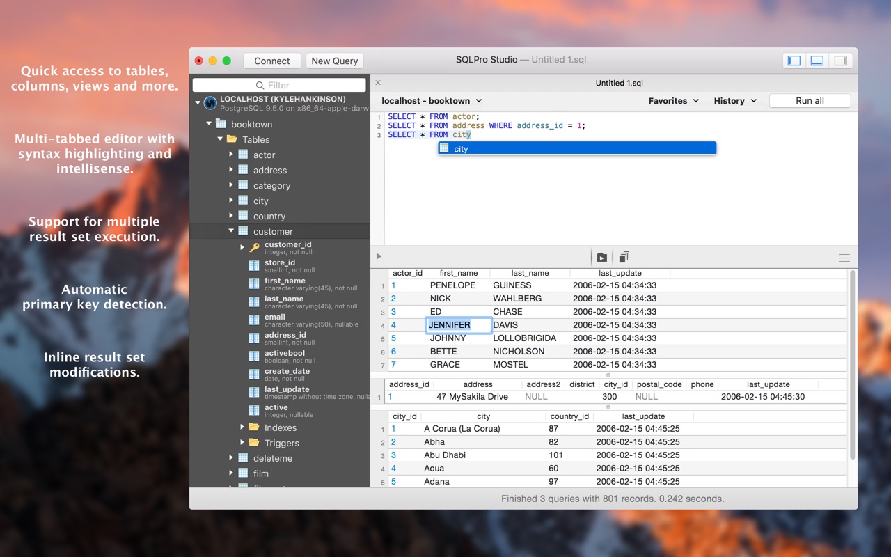 SQLPro Studio 2026.238 screenshot