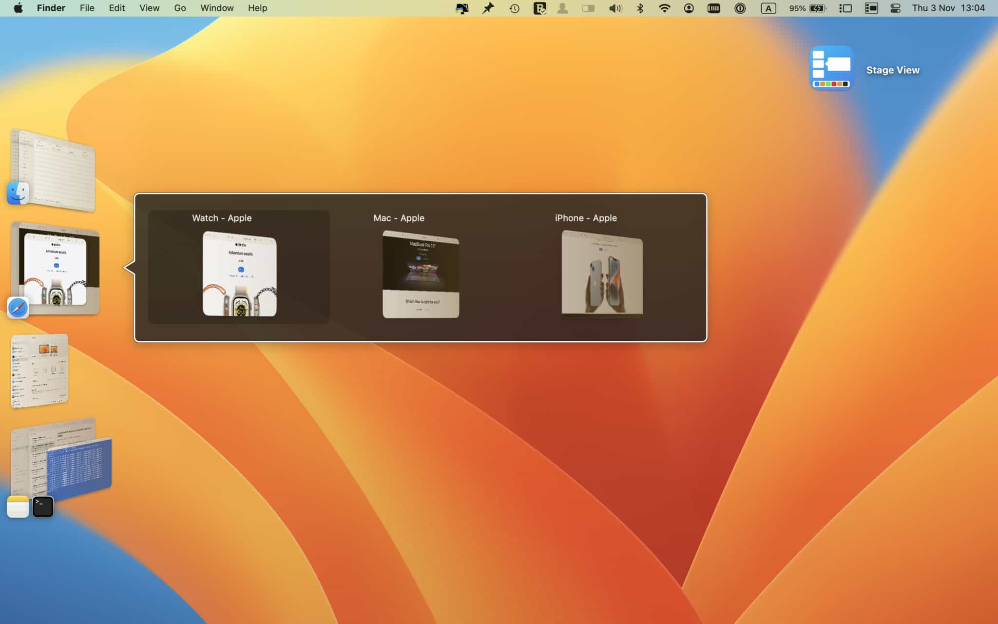 Stage View 1.2 screenshot