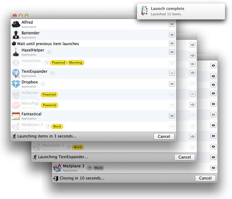 Startupizer 2.3.11 – Advanced login handler. screenshot