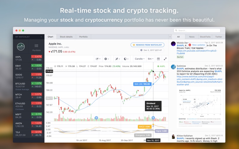 Stockfolio 1.8.1 fix screenshot