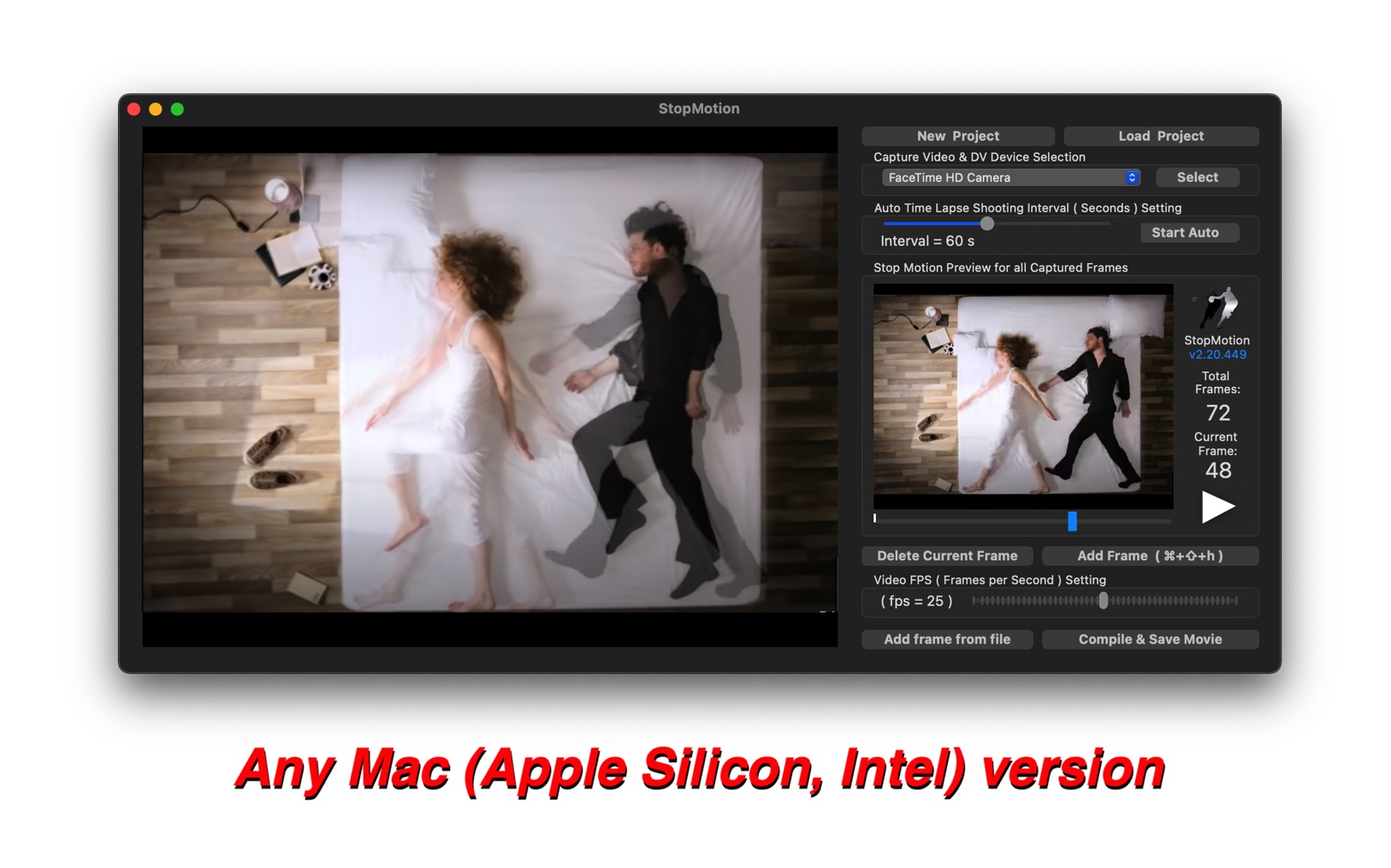 StopMotion 3.01 screenshot