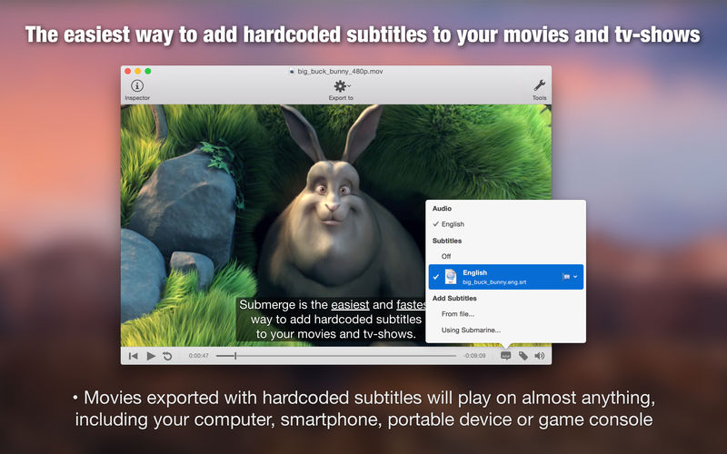 Submerge 3.9.1 screenshot
