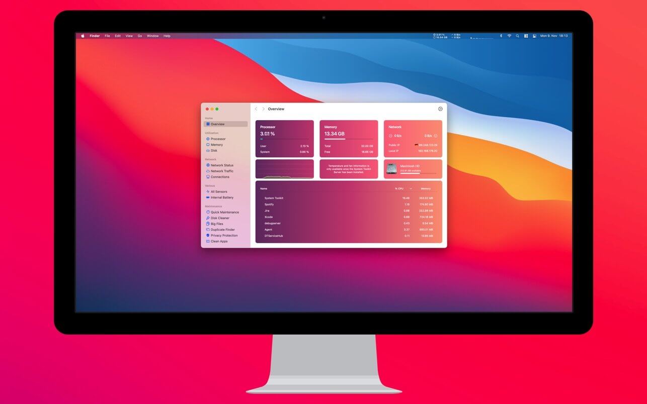 System Toolkit 6.2.2 screenshot