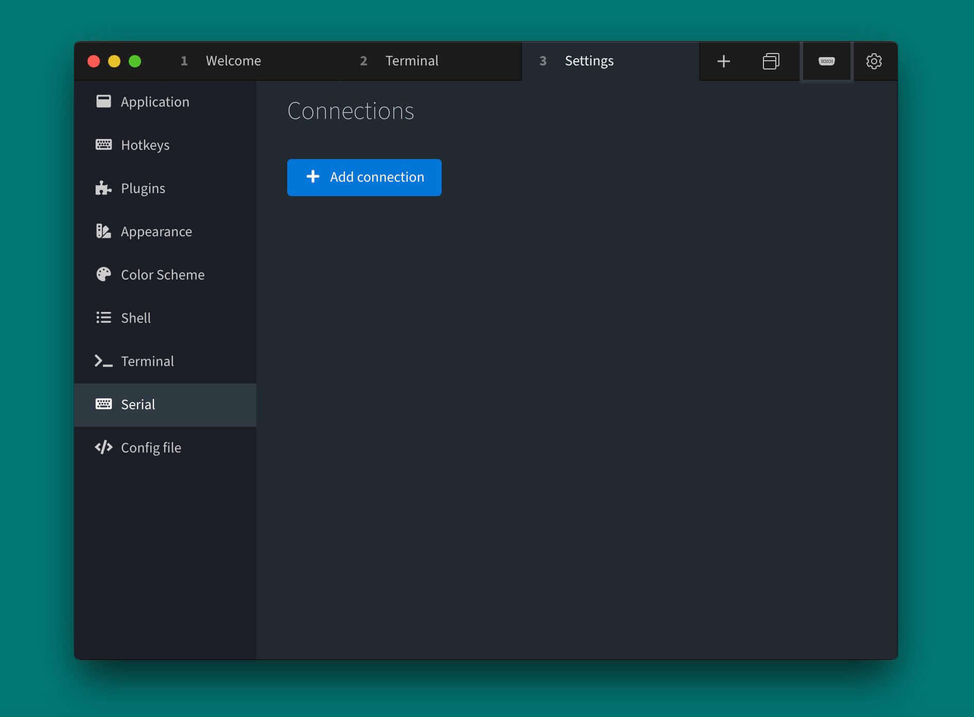 Tabby 1.0.169 screenshot