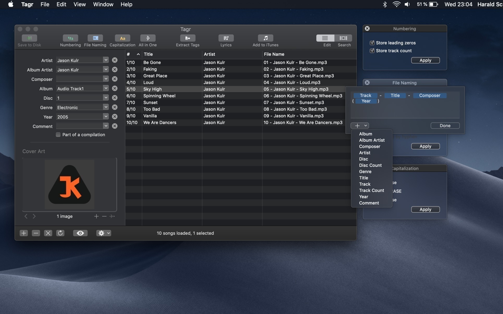 Tagr 5.14.1 screenshot