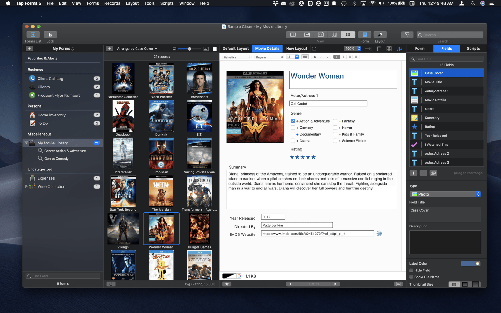 Tap Forms 5.3.43 screenshot