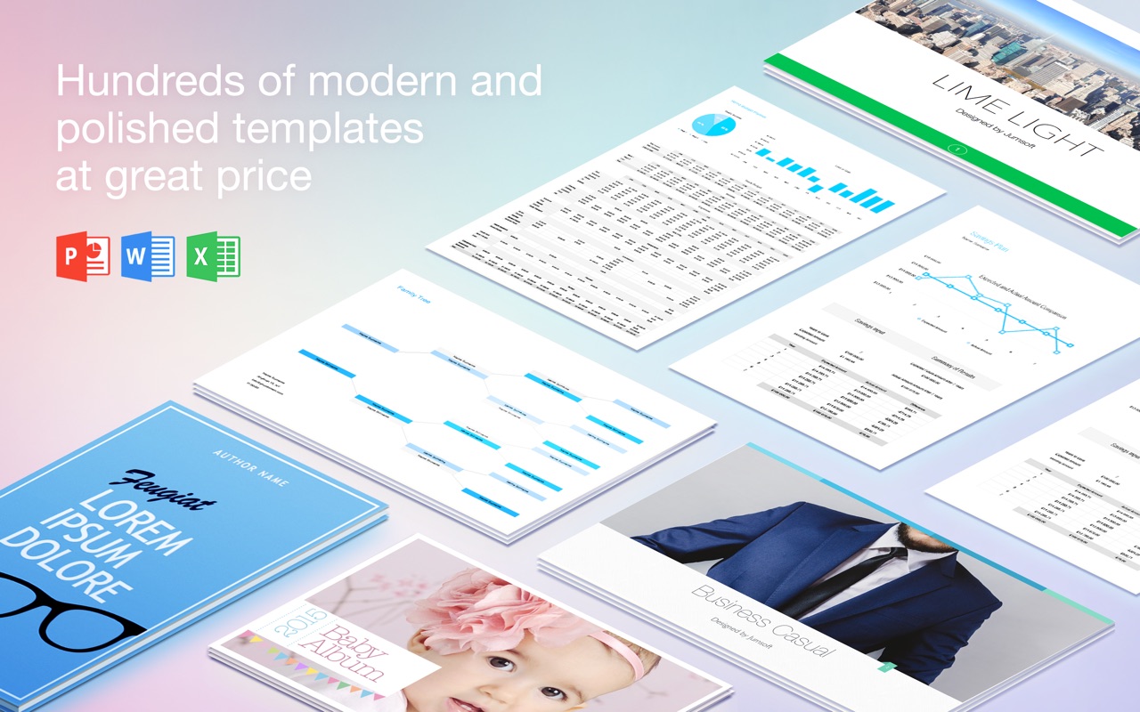 Templates Expert for MS Office 3.5 – Bundle of themes and templates for MS Office. screenshot