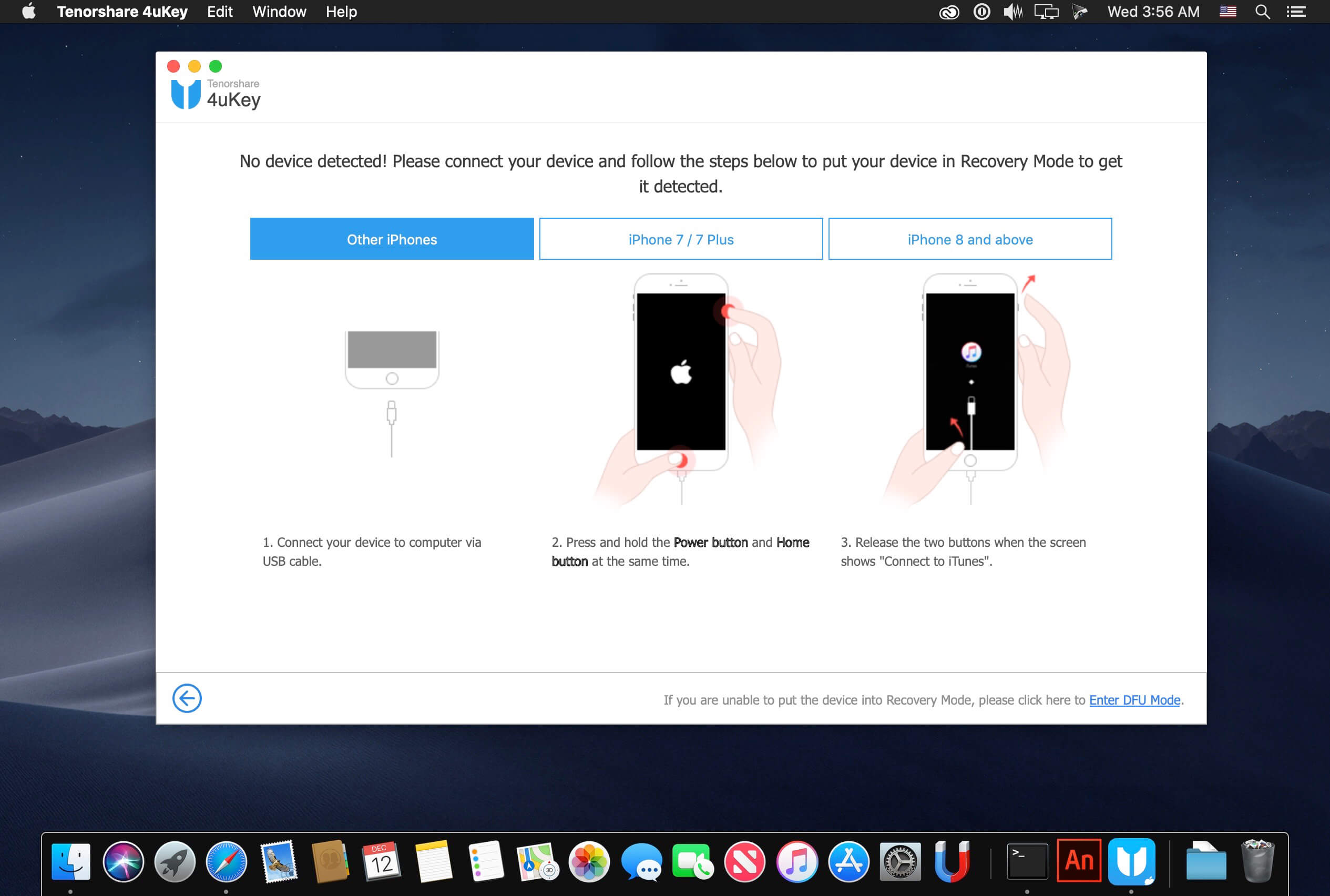 Tenorshare 4uKey 2.3.2 screenshot