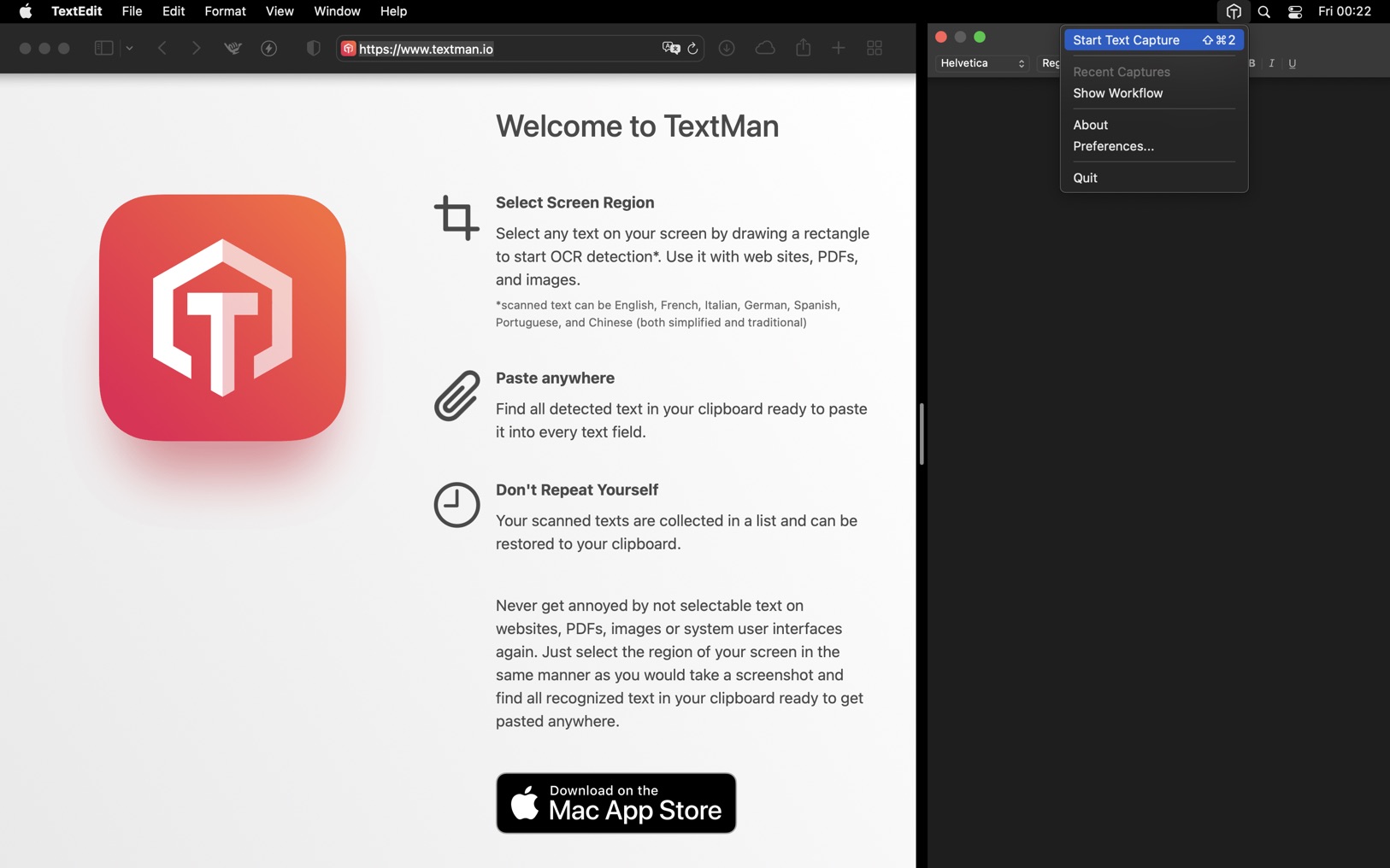 TextMan 1.9 screenshot