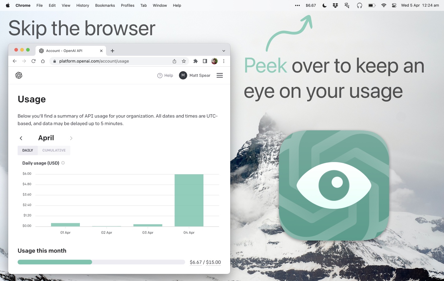 The 3 new free chatGPT clients for Mac. screenshot