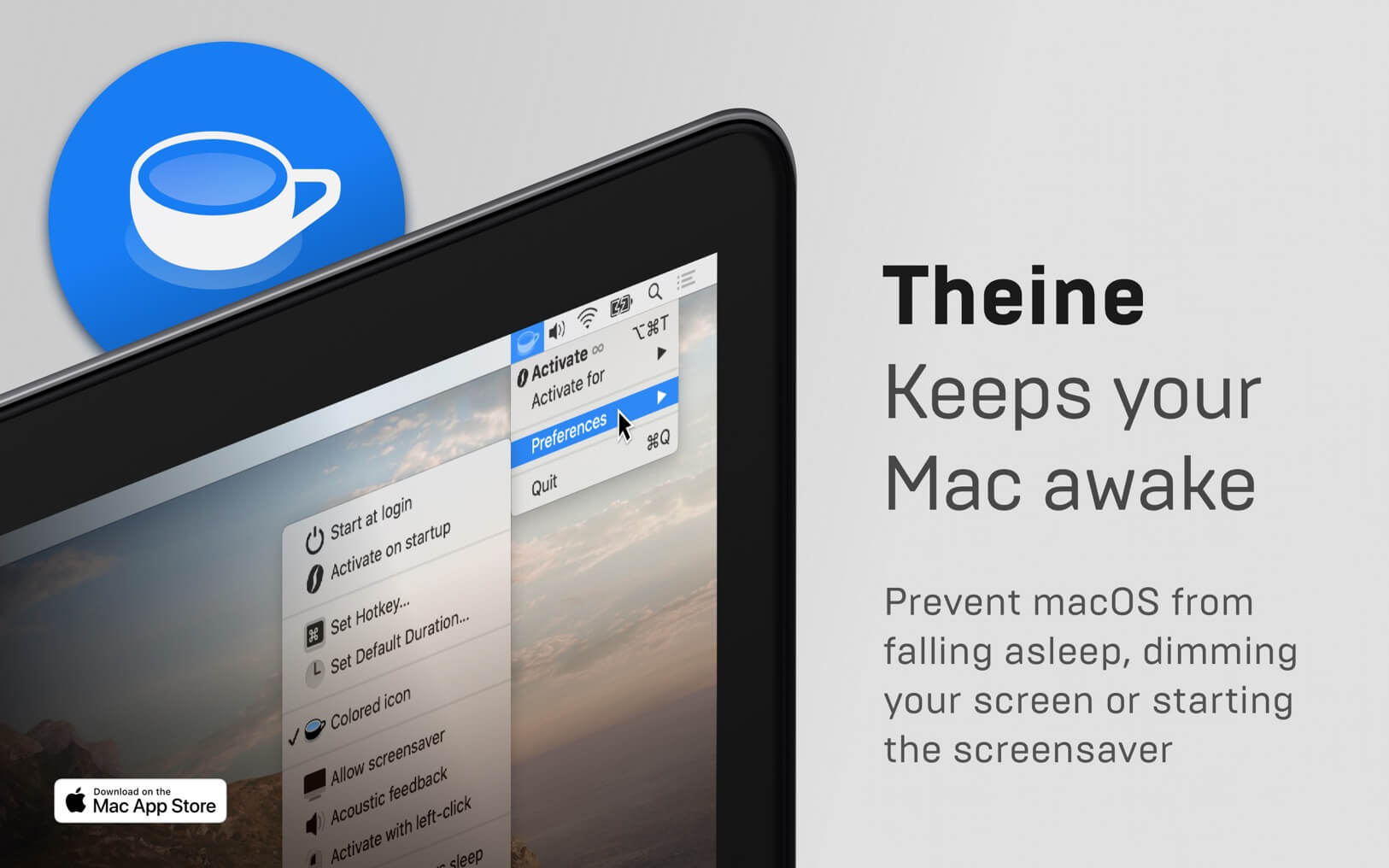 Theine 3.6 screenshot