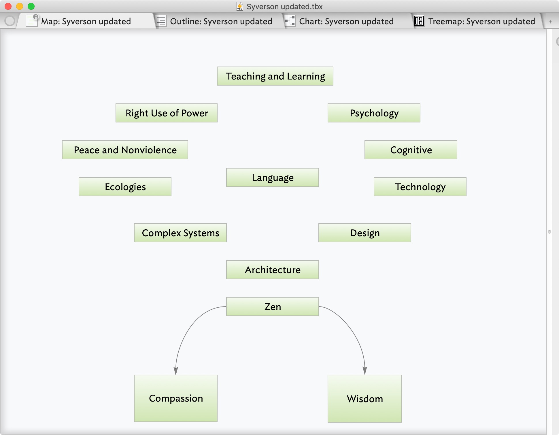 Tinderbox 11.8.0 screenshot